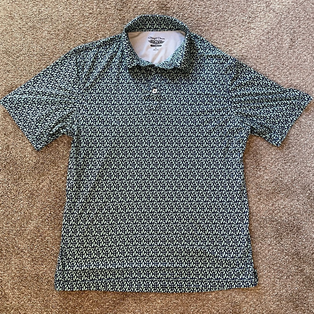 Men’s Straight Down Performance Golf Polo